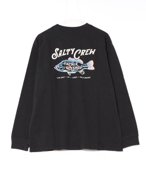 SALTY CREW(ソルティークルー)の「SALTY CREW/ソルティークルー 長袖Tシャツ/ロンT バックプリント 75-060(Tシャツ/カットソー・メンズ・マスタード/ブラック/ホワイト・M/L)」の4枚目の写真