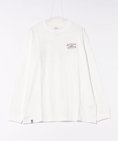 SALTY CREW(ソルティークルー)の「SALTY CREW/ソルティークルー 長袖Tシャツ/ロンT バックプリント 75-060(Tシャツ/カットソー・メンズ・マスタード/ブラック/ホワイト・M/L)」の8枚目の写真