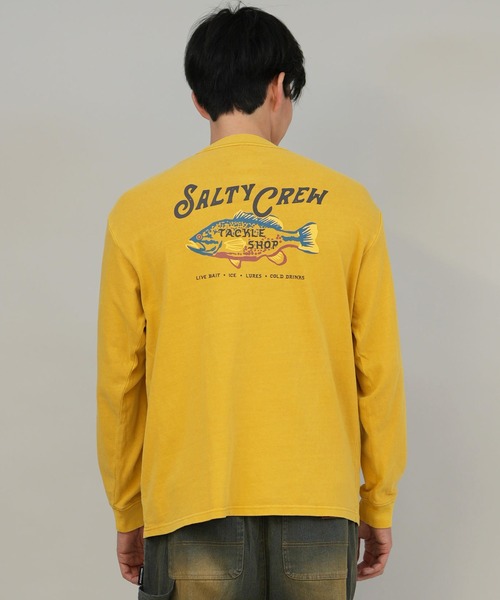 SALTY CREW(ソルティークルー)の「SALTY CREW/ソルティークルー 長袖Tシャツ/ロンT バックプリント 75-060(Tシャツ/カットソー・メンズ・マスタード/ブラック/ホワイト・M/L)」の12枚目の写真