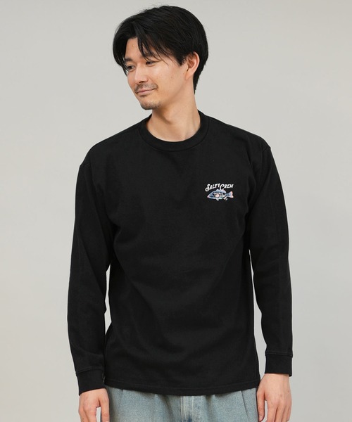 SALTY CREW(ソルティークルー)の「SALTY CREW/ソルティークルー 長袖Tシャツ/ロンT バックプリント 75-060(Tシャツ/カットソー・メンズ・マスタード/ブラック/ホワイト・M/L)」の21枚目の写真