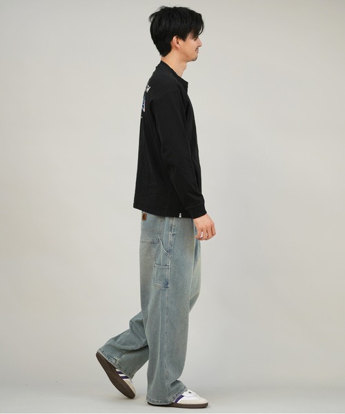 SALTY CREW(ソルティークルー)の「SALTY CREW/ソルティークルー 長袖Tシャツ/ロンT バックプリント 75-060(Tシャツ/カットソー・メンズ・マスタード/ブラック/ホワイト・M/L)」の9枚目の写真