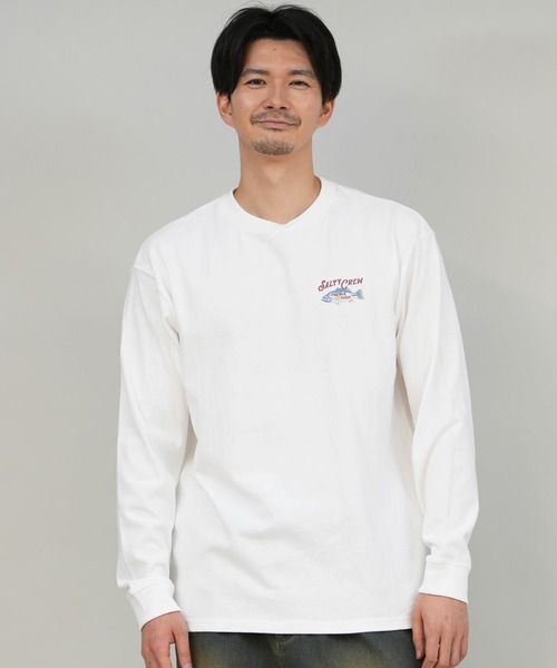 SALTY CREW(ソルティークルー)の「SALTY CREW/ソルティークルー 長袖Tシャツ/ロンT バックプリント 75-060(Tシャツ/カットソー・メンズ・マスタード/ブラック/ホワイト・M/L)」の15枚目の写真