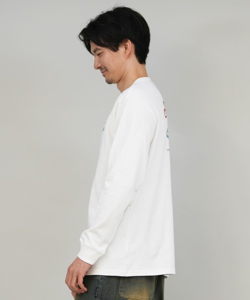 SALTY CREW(ソルティークルー)の「SALTY CREW/ソルティークルー 長袖Tシャツ/ロンT バックプリント 75-060(Tシャツ/カットソー・メンズ・マスタード/ブラック/ホワイト・M/L)」の16枚目の写真