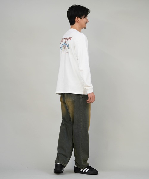 SALTY CREW(ソルティークルー)の「SALTY CREW/ソルティークルー 長袖Tシャツ/ロンT バックプリント 75-060(Tシャツ/カットソー・メンズ・マスタード/ブラック/ホワイト・M/L)」の20枚目の写真