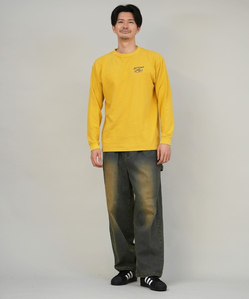 SALTY CREW(ソルティークルー)の「SALTY CREW/ソルティークルー 長袖Tシャツ/ロンT バックプリント 75-060(Tシャツ/カットソー・メンズ・マスタード/ブラック/ホワイト・M/L)」の13枚目の写真