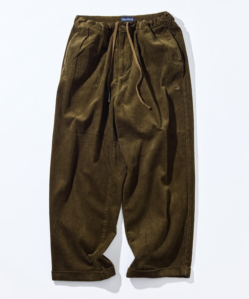 NAUTICA（ノーティカ）の「NAUTICA/ノーティカ ヴィンテージライク コーデュロイタック ワイドパンツ 【セットアップ対応】（その他パンツ・メンズ・ブラック/ブラウン/オリーブ・LARGE/X-LARGE/MEDIUM）」の3枚目の写真