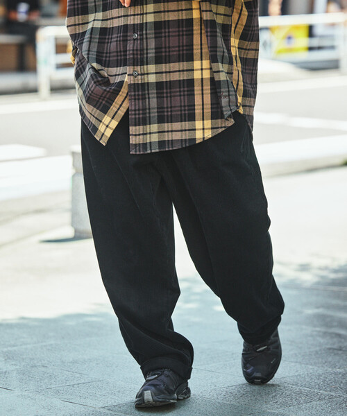 NAUTICA（ノーティカ）の「NAUTICA/ノーティカ ヴィンテージライク コーデュロイタック ワイドパンツ 【セットアップ対応】（その他パンツ・メンズ・ブラック/ブラウン/オリーブ・LARGE/X-LARGE/MEDIUM）」の9枚目の写真