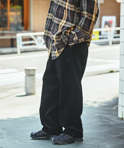 NAUTICA（ノーティカ）の「NAUTICA/ノーティカ ヴィンテージライク コーデュロイタック ワイドパンツ 【セットアップ対応】（その他パンツ・メンズ・ブラック/ブラウン/オリーブ・LARGE/X-LARGE/MEDIUM）」の10枚目の写真