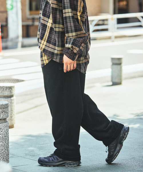 NAUTICA（ノーティカ）の「NAUTICA/ノーティカ ヴィンテージライク コーデュロイタック ワイドパンツ 【セットアップ対応】（その他パンツ・メンズ・ブラック/ブラウン/オリーブ・LARGE/X-LARGE/MEDIUM）」の12枚目の写真