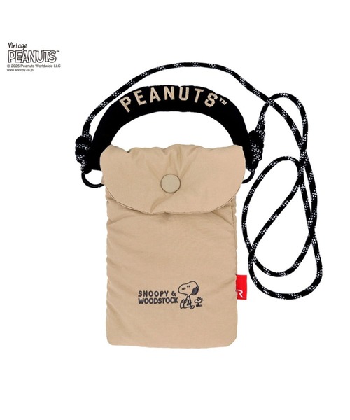 Vintage PEANUTS(ビンテージピーナッツ)の「ルートート / IP.ベビールー.パデット.ピーナッツ-0S(ショルダーバッグ・レディース・シルバー系その他2/ベージュ系その他4/ブラック系その他3/ブラック系その他・FREE)」の4枚目の写真
