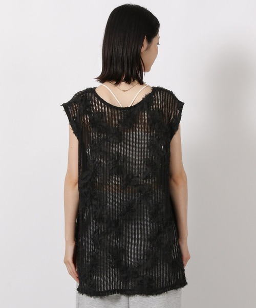 LAKOLE（ラコレ）の「コード刺繍レースベスト / 588021（ベスト・レディース・ブラウン/ブラック/アイボリー・FREE）」の15枚目の写真