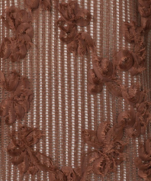 LAKOLE（ラコレ）の「コード刺繍レースベスト / 588021（ベスト・レディース・ブラウン/ブラック/アイボリー・FREE）」の21枚目の写真