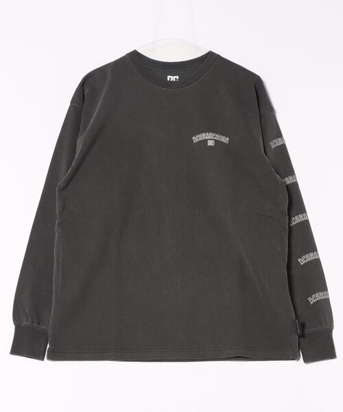 DC SHOES（ディーシーシューズ）の「25 SKATE SKULL LS/DCバックプリント長袖ロンT（Tシャツ/カットソー・メンズ・ホワイト/ブラック/ブラック×ピンク・SMALL/MEDIUM/LARGE/X-LARGE）」の3枚目の写真