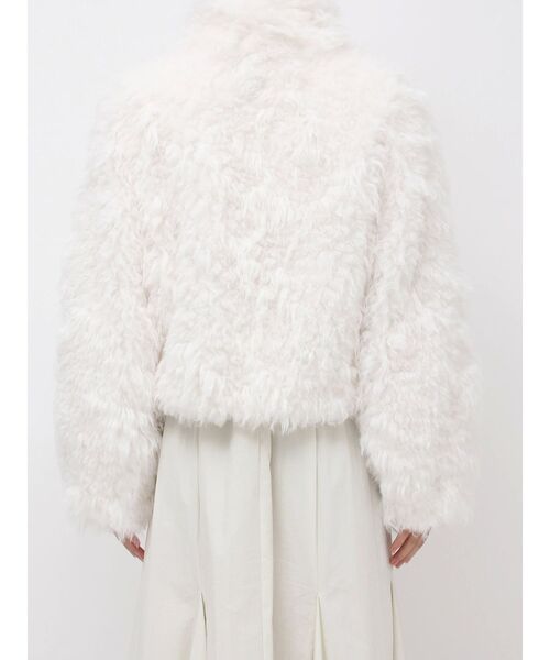 セール】パールチェーンエコファーブルゾン（ブルゾン）｜dazzlin