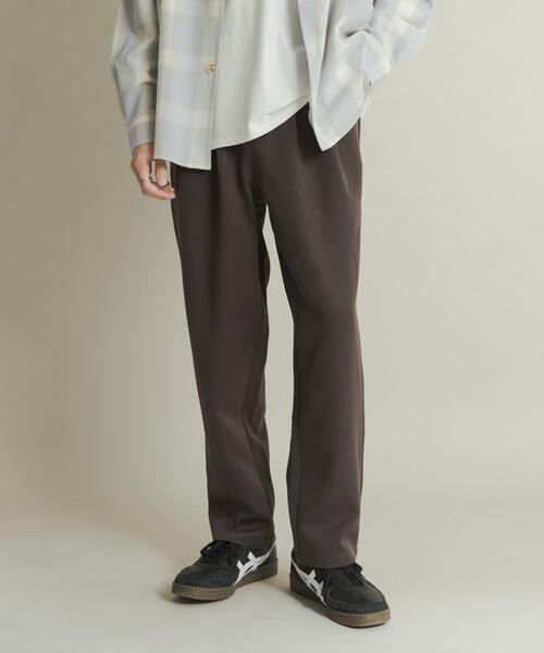 SENSE OF PLACE by URBAN RESEARCH(センスオブプレイスバイアーバンリサーチ)の「ウールライクダブルタックテーパードパンツ(その他パンツ・メンズ・チャコールグレー/ブラック/ライトベージュ/ネイビー・SMALL/MEDIUM/LARGE)」の15枚目の写真