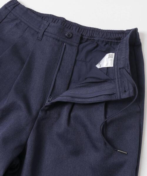 SENSE OF PLACE by URBAN RESEARCH（センスオブプレイスバイアーバンリサーチ）の「ウールライクダブルタックテーパードパンツ（その他パンツ・メンズ・チャコールグレー/ブラック/ライトベージュ/ネイビー・SMALL/MEDIUM/LARGE）」の22枚目の写真