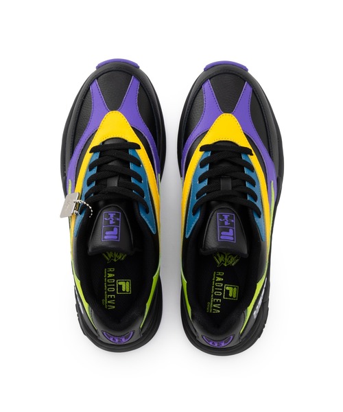 FILA（フィラ）の「VENOM x Evangelion（スニーカー・メンズ・ブラック・23.5cm/24.0cm/26.0cm/28.0cm/29.0cm/23.0cm/24.5cm/25.0cm/25.5cm/26.5cm/27.0cm/27.5cm）」の2枚目の写真