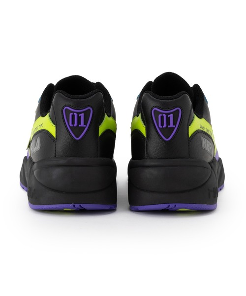 FILA（フィラ）の「VENOM x Evangelion（スニーカー・メンズ・ブラック・23.5cm/24.0cm/26.0cm/28.0cm/29.0cm/23.0cm/24.5cm/25.0cm/25.5cm/26.5cm/27.0cm/27.5cm）」の3枚目の写真