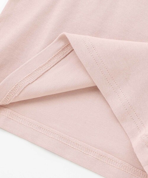 SLAP SLIP（スラップスリップ）の「パフスリーブフリルモックネックTシャツ(80~130cm)（Tシャツ/カットソー・キッズ・ホワイト/ブラック/ピンク・90cm/110cm/130cm/100cm/120cm/80ｃｍ）」の16枚目の写真