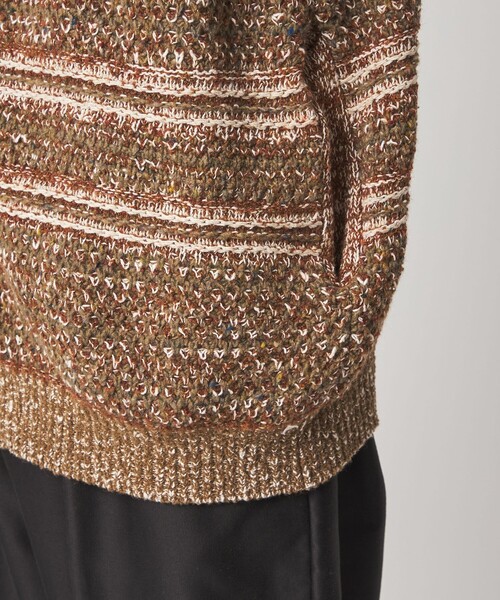 Steven Alan（スティーブンアラン）の「＜crepuscule × Steven Alan＞ MIX/BLZ 25/パーカー（パーカー・メンズ・ブラウン系・1/2）」の7枚目の写真