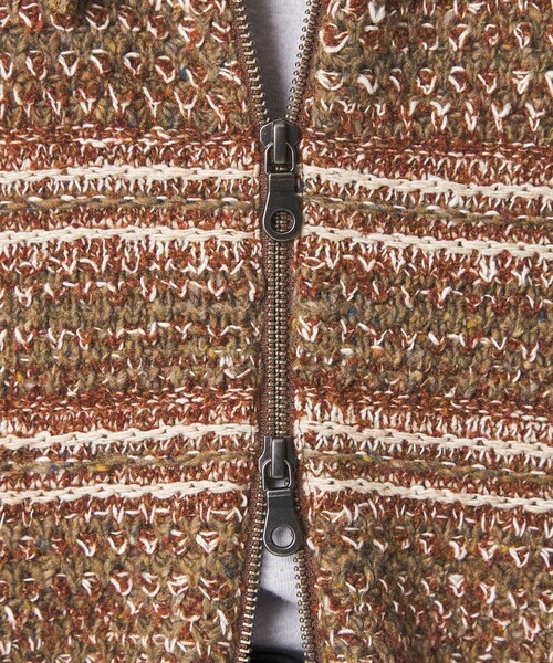 Steven Alan（スティーブンアラン）の「＜crepuscule × Steven Alan＞ MIX/BLZ 25/パーカー（パーカー・メンズ・ブラウン系・1/2）」の9枚目の写真