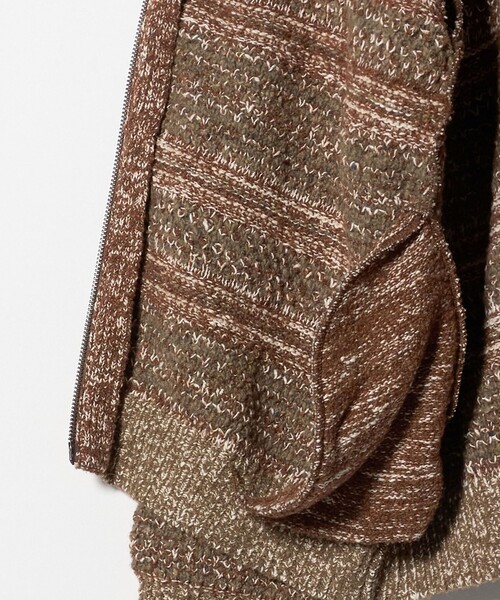 Steven Alan（スティーブンアラン）の「＜crepuscule × Steven Alan＞ MIX/BLZ 25/パーカー（パーカー・メンズ・ブラウン系・1/2）」の16枚目の写真