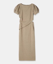 【louren/ローレン】waist drape onepiece/ウエストドレープワンピース