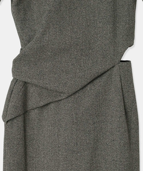louren/ローレン】waist drape onepiece/ウエストドレープ