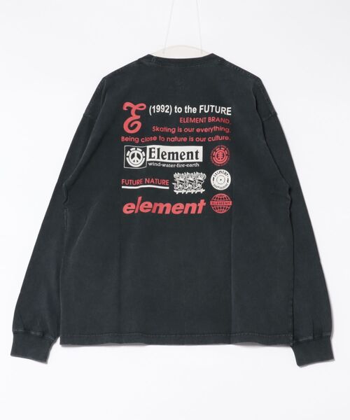 ELEMENT（エレメント）の「ELEMENT メンズ DBAR LS ロンＴ 【2025年秋冬モデル】/エレメント長袖バックプリントロンT（Tシャツ/カットソー・メンズ・ブラック系その他/ブラック系その他3/ブラック系その他2・X-LARGE/LARGE/MEDIUM）」の4枚目の写真
