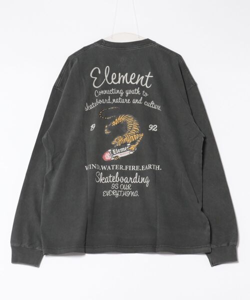 ELEMENT（エレメント）の「ELEMENT メンズ DBAR LS ロンＴ 【2025年秋冬モデル】/エレメント長袖バックプリントロンT（Tシャツ/カットソー・メンズ・ブラック系その他/ブラック系その他3/ブラック系その他2・X-LARGE/LARGE/MEDIUM）」の5枚目の写真