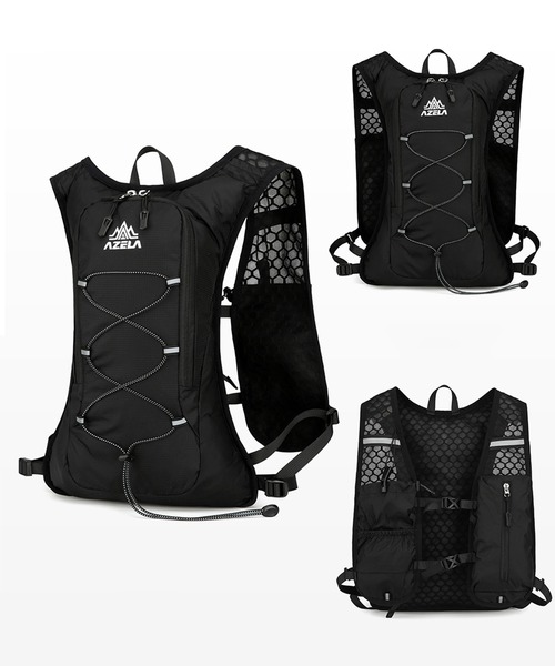 CALIFORNIA OUTFITTERS（カリフォルニア アウトフィッターズ）の「9C15  ハイドレーション ランニングベスト（スポーツグッズ・メンズ・ブラック・ONESIZE）」の2枚目の写真