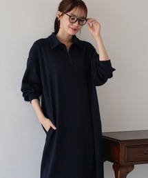 with CHANMOMO 黒 ハーフジップ ワンピース 楽天市場】【10/1！クーポンで3,280円～】 ウエストタック