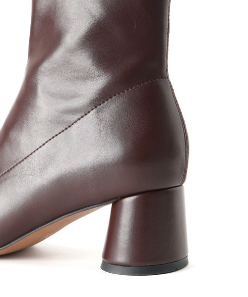 LE VERNIS（ル・ベルニ）の「LE VERNIS/ルベルニ Panel strech boots（ブーツ・レディース・ブラウン/ブラック・24cm/24.5cm/23.5cm/23cm）」の21枚目の写真