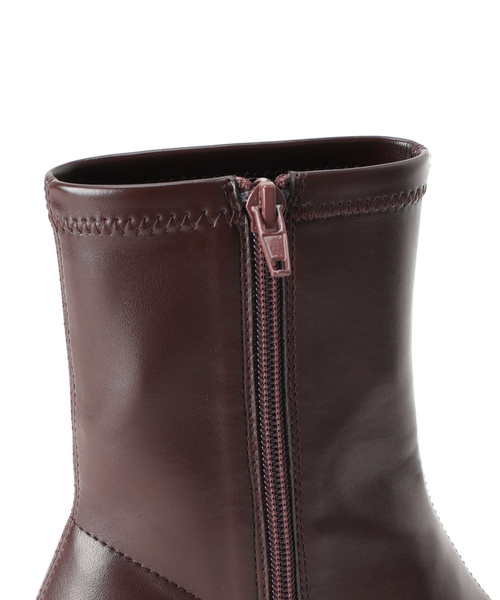 LE VERNIS（ル・ベルニ）の「LE VERNIS/ルベルニ Panel strech boots（ブーツ・レディース・ブラウン/ブラック・24cm/24.5cm/23.5cm/23cm）」の22枚目の写真