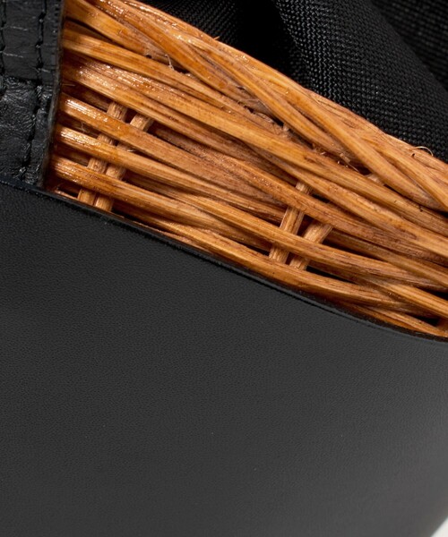 The Bagmati（ザバグマティ）の「＜Tha Bagmati＞ KAGO COMBI（かごバッグ・レディース・ブラック/ダークブラウン・FREE）」の18枚目の写真