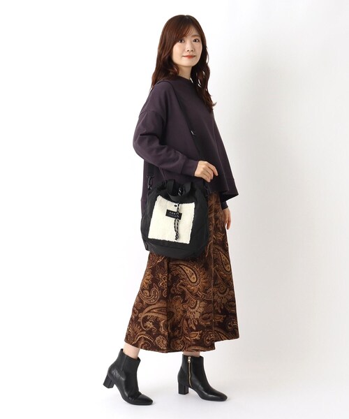one'sterrace(ワンズテラス)の「SE キルトボア 2WAYショルダー(ショルダーバッグ・レディース・ブラック系8/ベージュ系その他7/カーキ系5/キャメル・99)」の7枚目の写真