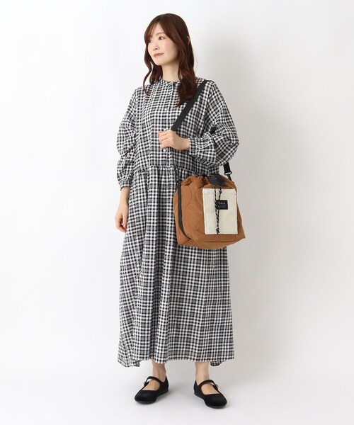 one'sterrace(ワンズテラス)の「SE キルトボア 2WAYショルダー(ショルダーバッグ・レディース・ブラック系8/ベージュ系その他7/カーキ系5/キャメル・99)」の11枚目の写真