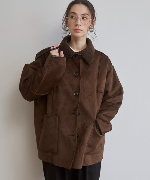 フェイクムートンジャケット（ムートンコート）｜ANGIE（アンジー）の