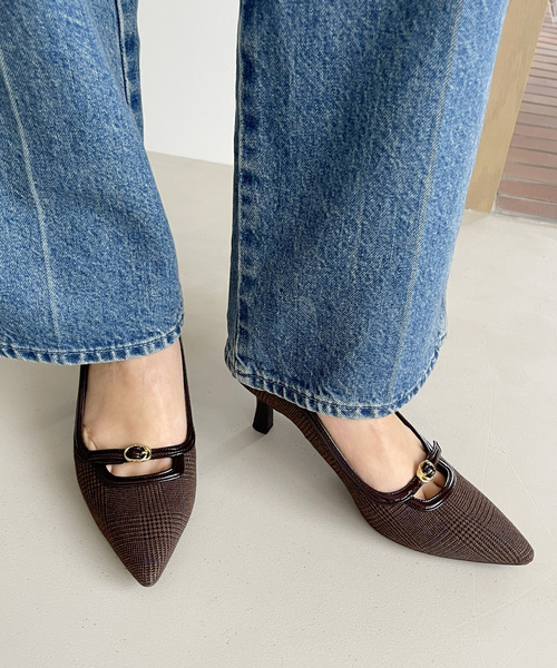 ルタロン　パンプス 7cmグリッタープレーンパンプス（パンプス）｜LE TALON（ル