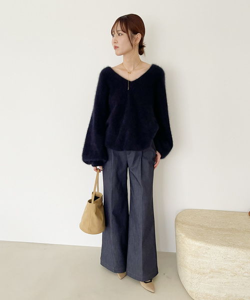 LE TALON（ルタロン）の「6.5cmポインテッドフロントベルトパンプス（パンプス・レディース・ブラック/ブラウン/ベージュ・23cm/23.5cm/24cm/22cm/22.5cm/24.5cm/25cm）」の20枚目の写真