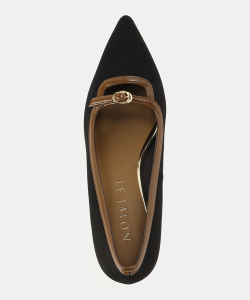 LE TALON（ルタロン）の「6.5cmポインテッドフロントベルトパンプス（パンプス・レディース・ブラック/ブラウン/ベージュ・23cm/23.5cm/24cm/22cm/22.5cm/24.5cm/25cm）」の11枚目の写真