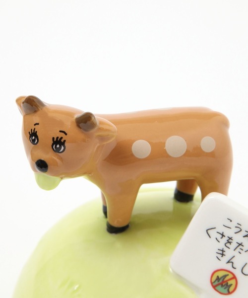 studio CLIP（スタディオクリップ）の「シカコインバンク[キューライスコラボ]（その他雑貨・レディース・その他3・FREE）」の3枚目の写真