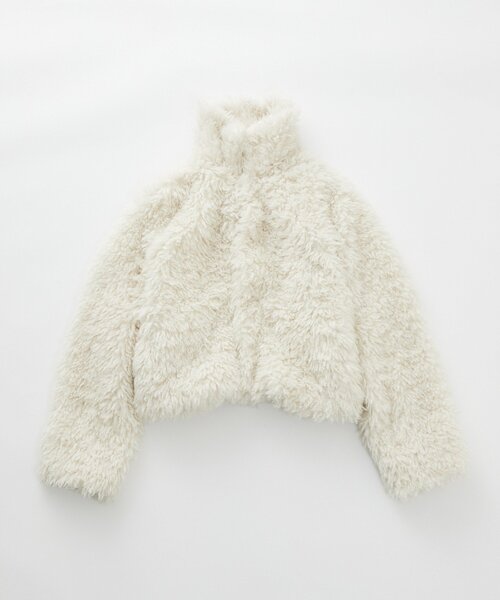 【ほぼ未使用】mline プードルコート セール】[mline]プードルコート（その他アウター）｜mline