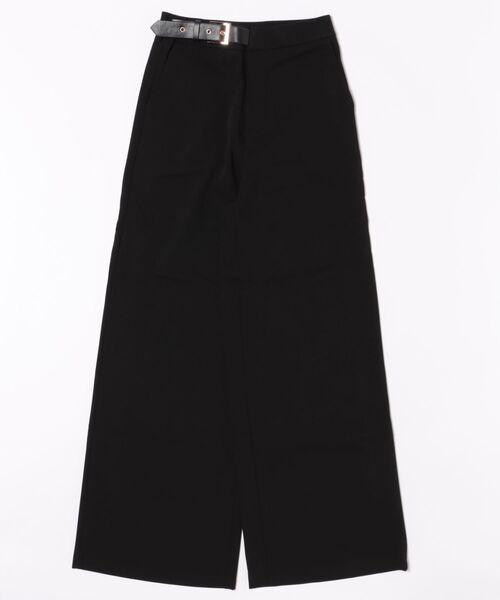 STYLEBLOCK(スタイルブロック)の「ベルトデザインワイドパンツ(その他パンツ・レディース・ブラック/グレー・M/S)」の3枚目の写真
