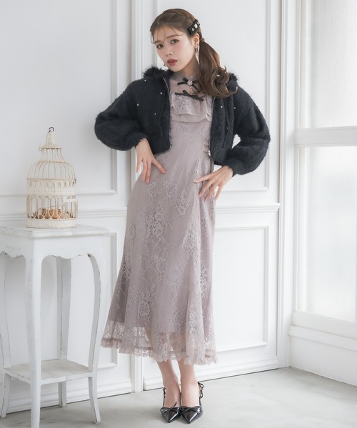 モラビト　ラメ　ニット　パーカー 安い 通販ファッション - モラビト ラメ ニット パーカー L108422087