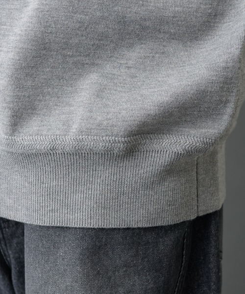 COLONY 2139(コロニートゥーワンスリーナイン)の「TW/ポリエステルウールニットポロ(ニット/セーター・メンズ・チャコールグレー/ブラック・MEDIUM/LARGE)」の13枚目の写真