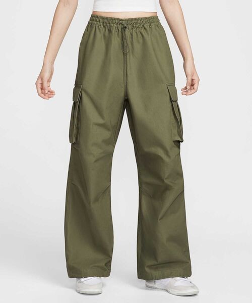 NIKEウィメンズミッドライズオーバーサイズド カモカ ーゴパンツM セール】ナイキ スポーツウェア ウィメンズ ミッドライズ