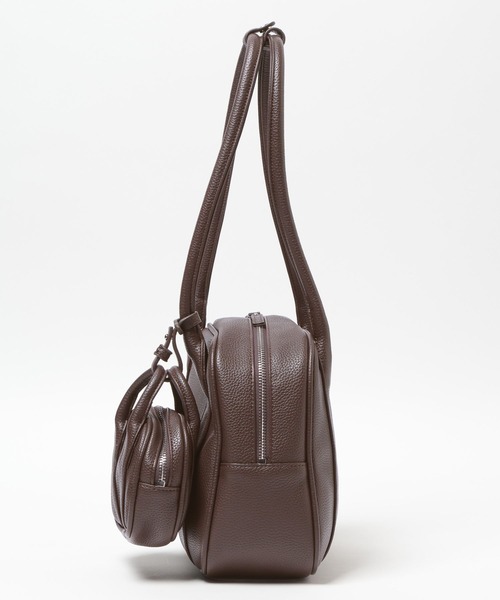 LOWRYS FARM（ローリーズファーム）の「２ＳＥＴボストンＢＡＧ  607206（ボストンバッグ・レディース・アイボリー/ブラック/ブラウン・FREE）」の13枚目の写真