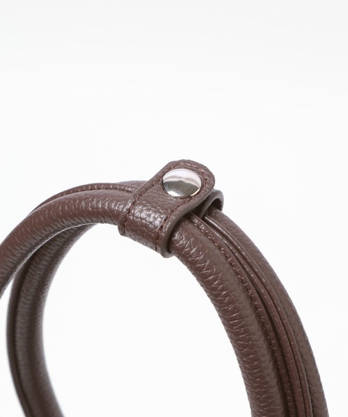 LOWRYS FARM（ローリーズファーム）の「２ＳＥＴボストンＢＡＧ  607206（ボストンバッグ・レディース・アイボリー/ブラック/ブラウン・FREE）」の17枚目の写真