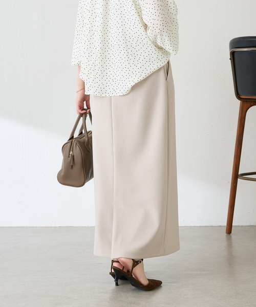 COLLAGE GALLARDAGALANTE（コラージュガリャルダガランテ）の「ビーズラインカットセットアップ（ワンピース・レディース・ネイビー/グレイッシュベージュ・FREE）」の18枚目の写真